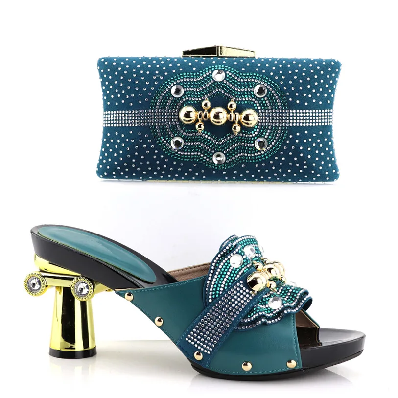 D.Green Popular In Nigerian Fashion Italian Design Shoes With Matching Bags African High Heel Women Shoes and Bags Set For Party
D.Green Popular In Nigerian Fashion Italian Design Shoes With Matching Bags African High Heel Women Shoes and Bags Set For Party