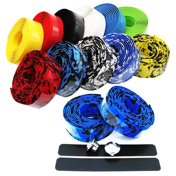 Bike handlebar Belt Sweat Absorbent Non Slip Colorful Cycling Handle Belt Bike Bicycle Cork Handlebar Tape Wrap +2 Bar HC0103
Bike handlebar Belt Sweat Absorbent Non Slip Colorful Cycling Handle Belt Bike Bicycle Cork Handlebar Tape Wrap +2 Bar HC0103