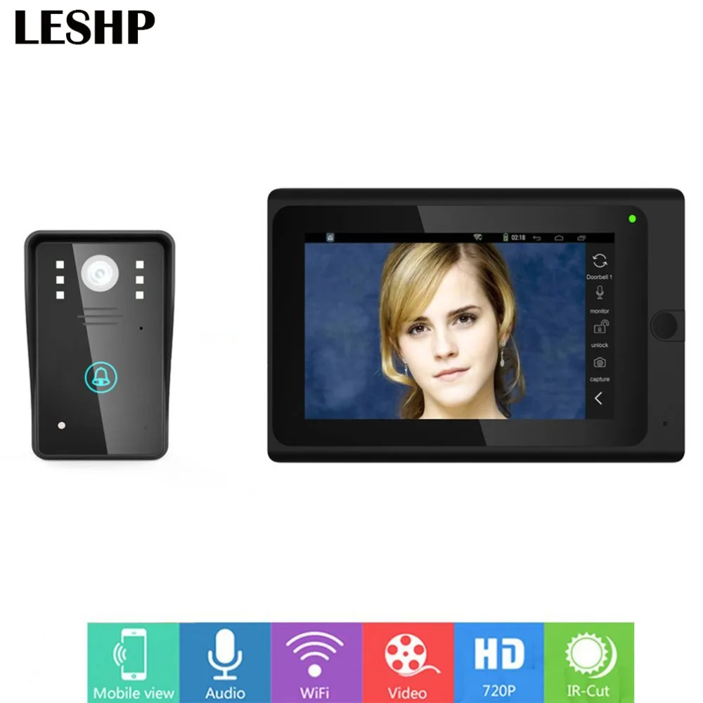 7 inches Wired Video Door Phone Doorbell Intercom Entry System With 1000 TVL Camera Support Recording Snapshot Night Vision
7 inches Wired Video Door Phone Doorbell Intercom Entry System With 1000 TVL Camera Support Recording Snapshot Night Vision