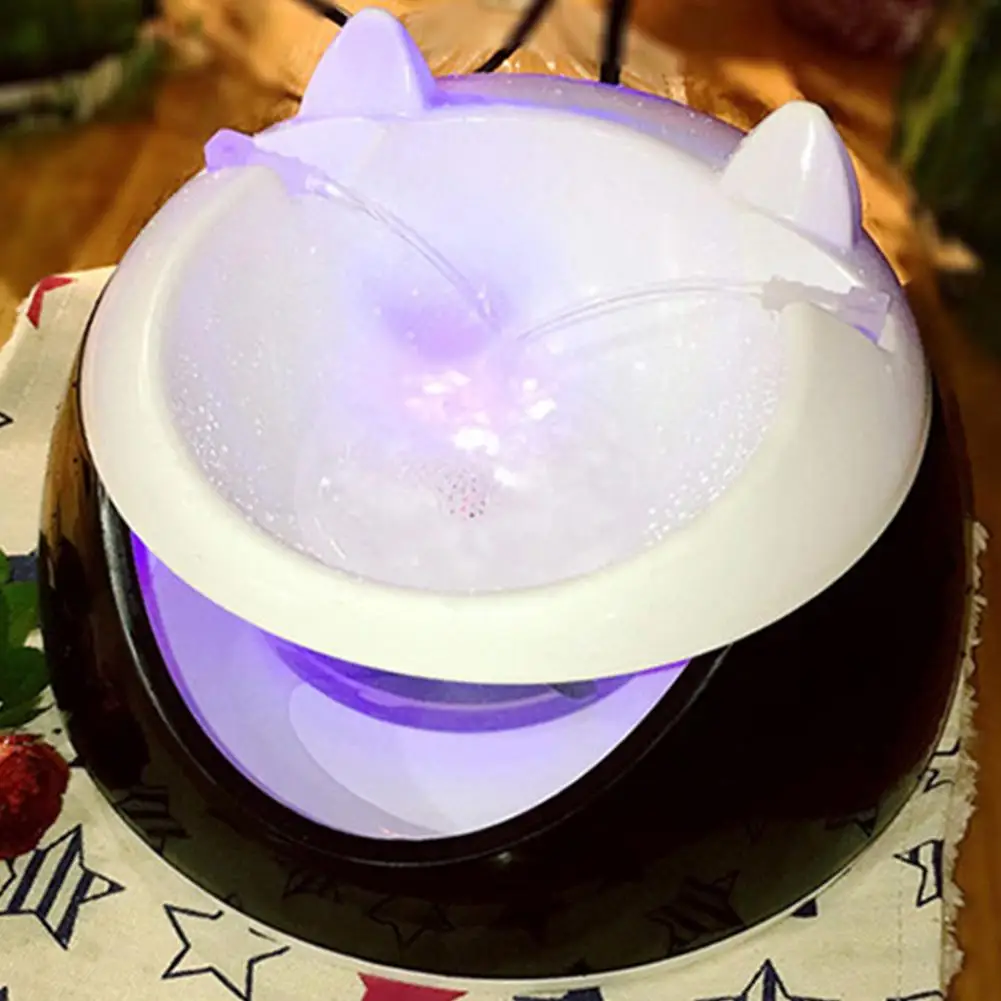 1.5L Automatic Pets Luminous Water Fountain for cats Fountain dogs USB Electric Water dispenser drinking bowls for a cat
1.5L Automatic Pets Luminous Water Fountain for cats Fountain dogs USB Electric Water dispenser drinking bowls for a cat