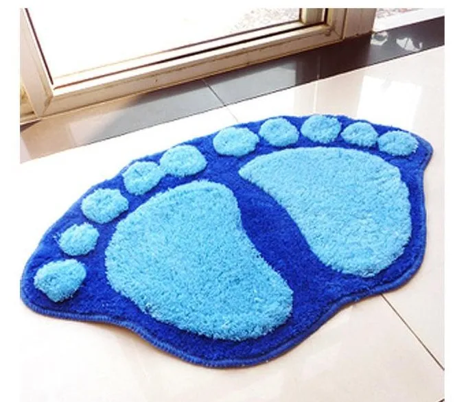 free shiping 40X60CM Are Home Furnishing footprints flocking cute so soft carpet The bedroom mat mat hall carpet pad
free shiping 40X60CM Are Home Furnishing footprints flocking cute so soft carpet The bedroom mat mat hall carpet pad