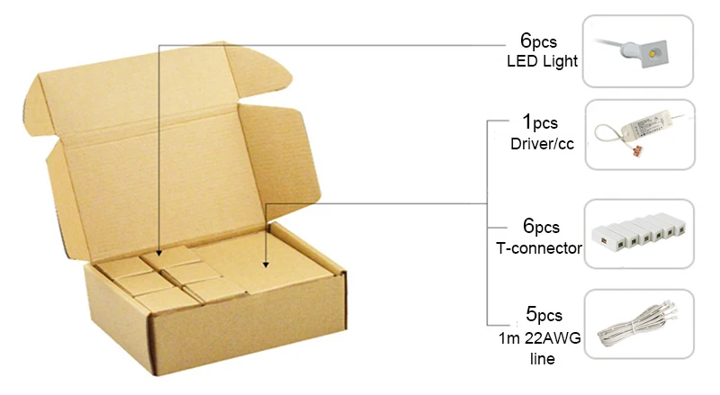 1W square mini led spotlight-5