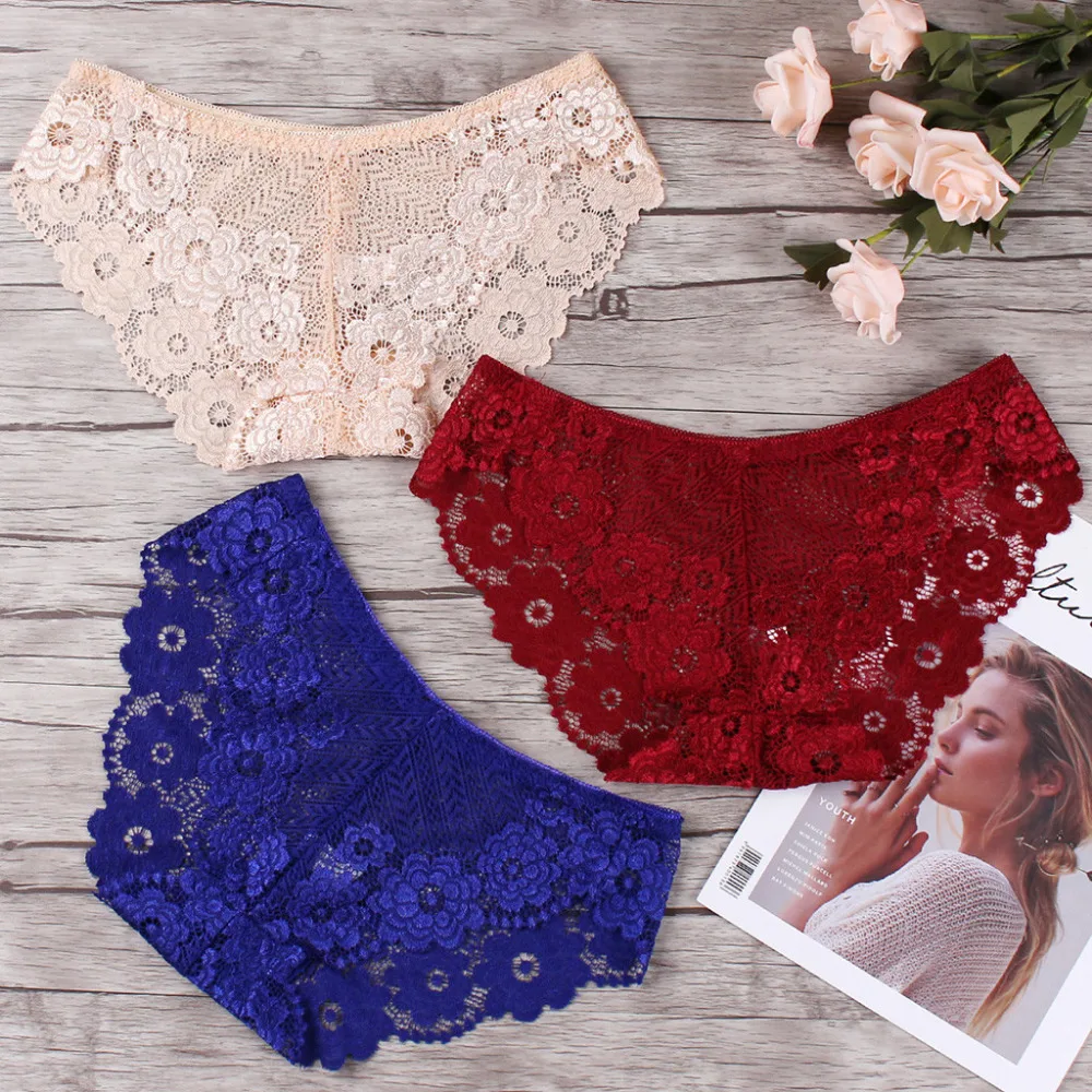 Sexy Lace Panties Women Panties Briefs Fashion Cozy Lingerie High Quality Cotton Low Waist Waist Soft Underwear Women 2019 NEW50
Sexy Lace Panties Women Panties Briefs Fashion Cozy Lingerie High Quality Cotton Low Waist Waist Soft Underwear Women 2019 NEW50