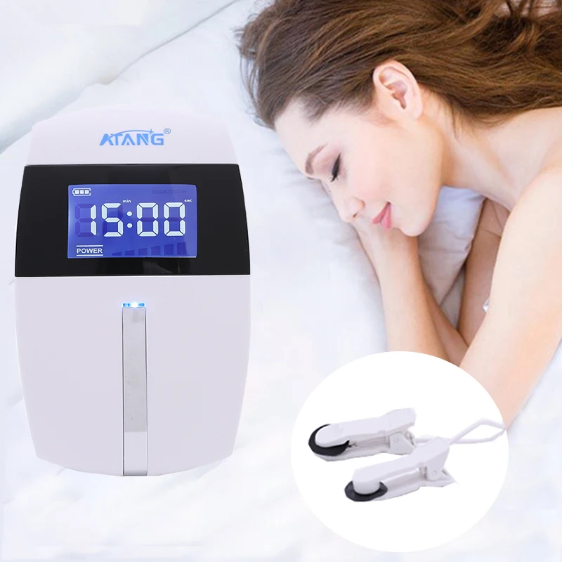Insomnia Cure Healthy Sleep Nurse Anti Insomnia Anxiety Depression Disturbed Migraine Aleeping Aid CES Therapy Brain Stimulator
Insomnia Cure Healthy Sleep Nurse Anti Insomnia Anxiety Depression Disturbed Migraine Aleeping Aid CES Therapy Brain Stimulator