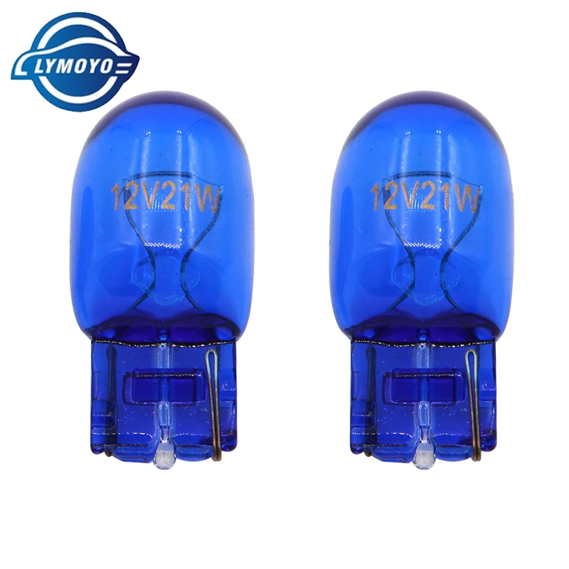 

2pcs/lot T20 7443 7440 12V 16W Xenon 501 Sidelight car bulb halogen lamp warning light auto Natural Glass Blue Super White 5000K