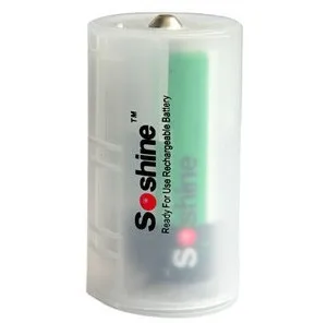 Soshine 2cells AA size batteries turn the D size on the Battery Converter AA * 2-D Battery Converter
Soshine 2cells AA size batteries turn the D size on the Battery Converter AA * 2-D Battery Converter