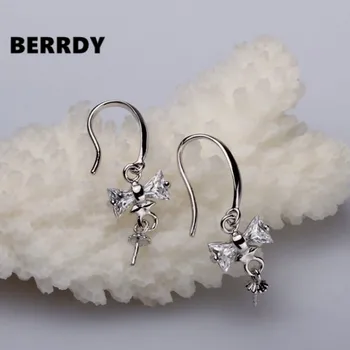 Bow Pearl Earrings Mountings, Earrings Findings, Earrings Settings Jewelry Parts Fittings Jewellery Accessories 10pairs/lot
Bow Pearl Earrings Mountings, Earrings Findings, Earrings Settings Jewelry Parts Fittings Jewellery Accessories 10pairs/lot