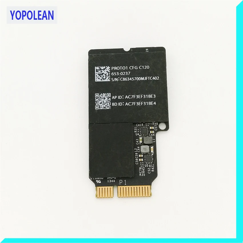 

Wireless Bluetooth Wifi Airport Card BCM94360CD For iMac 21.5" A1418 27" A1419 2013 653-0014