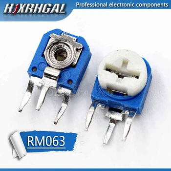 50pcs RM063 RM-063 100 200 500 1K 2K 5K 10K 20K 50K 100K 200K 500K 1M ohm Trimpot Trimmer Potentiometer variable resistor
50pcs RM063 RM-063 100 200 500 1K 2K 5K 10K 20K 50K 100K 200K 500K 1M ohm Trimpot Trimmer Potentiometer variable resistor