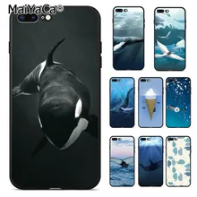Coque MaiYaCa baleias assassinas do mundo do mar Shell Caixa Do Telefone para iphone 11 Pro 8 7 6 6S Plus X 5 5S SE Capa XS XR XSMAX(China)