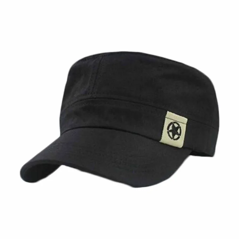 Adjustable Men Women Unisex Flat Roof Military Hat Cadet Patrol Bush Baseball Field Cap Army hat travel sun cap
Adjustable Men Women Unisex Flat Roof Military Hat Cadet Patrol Bush Baseball Field Cap Army hat travel sun cap