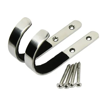 VOGVIGO 2pcs Stainless Steel Wall Mount Gun Rack Store Wall Hooks Towel Hook Store Wall Hooks Door Hooks Home Storage
VOGVIGO 2pcs Stainless Steel Wall Mount Gun Rack Store Wall Hooks Towel Hook Store Wall Hooks Door Hooks Home Storage