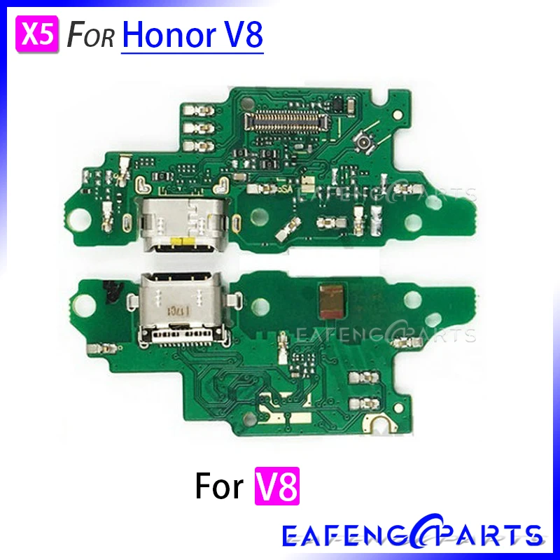 USB-коннектор для док-станции зарядный порт Huawei Honor V8 гибкий кабель зарядного