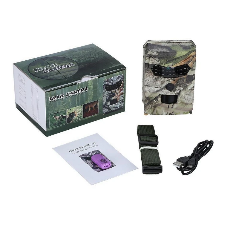 Hunting Camera 3MP CMOS Sensor Trail Hunting Camera Wildlife Scouting Camera with PIR Sensor Infrared Night Vision Recorder
Hunting Camera 3MP CMOS Sensor Trail Hunting Camera Wildlife Scouting Camera with PIR Sensor Infrared Night Vision Recorder