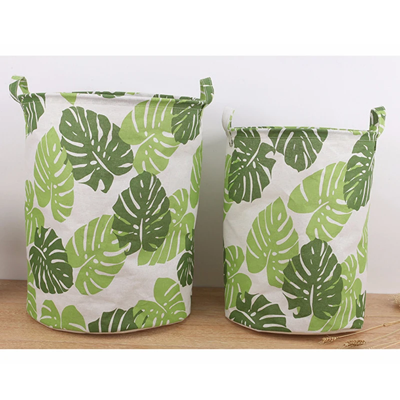Home Use Waterproof Laundry Hamper Folding Clothes Storage Baskets Green Leaves Home Decoration Storage Barrel Organizer Basket
Home Use Waterproof Laundry Hamper Folding Clothes Storage Baskets Green Leaves Home Decoration Storage Barrel Organizer Basket