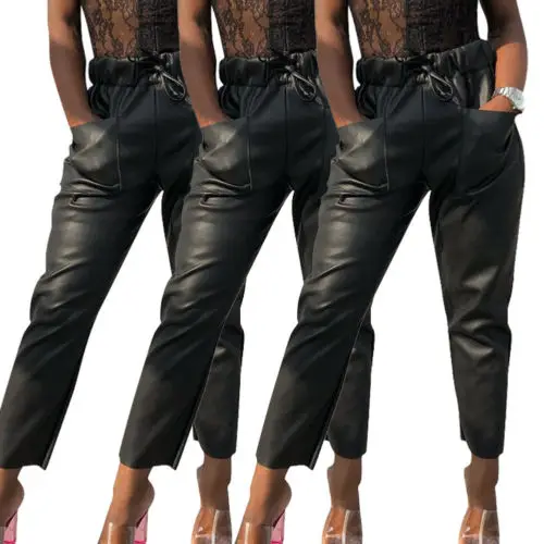 NEW Women High Waist Skinny Pants PU Leather Leggings Joggings Trousers Clubwear hot new
NEW Women High Waist Skinny Pants PU Leather Leggings Joggings Trousers Clubwear hot new