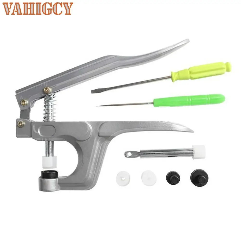 Install Plastic Snap Button Tool DIY Hand Pressure Pliers Universal Hand-Pressing Machine
Install Plastic Snap Button Tool DIY Hand Pressure Pliers Universal Hand-Pressing Machine