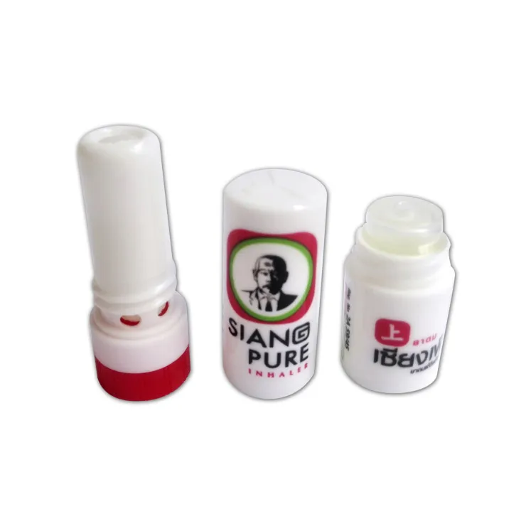 Siang Pure Nasal Inhaler for Relief of Vertigo Natural Herbal Made in Thailand : 2 Pieces
Siang Pure Nasal Inhaler for Relief of Vertigo Natural Herbal Made in Thailand : 2 Pieces