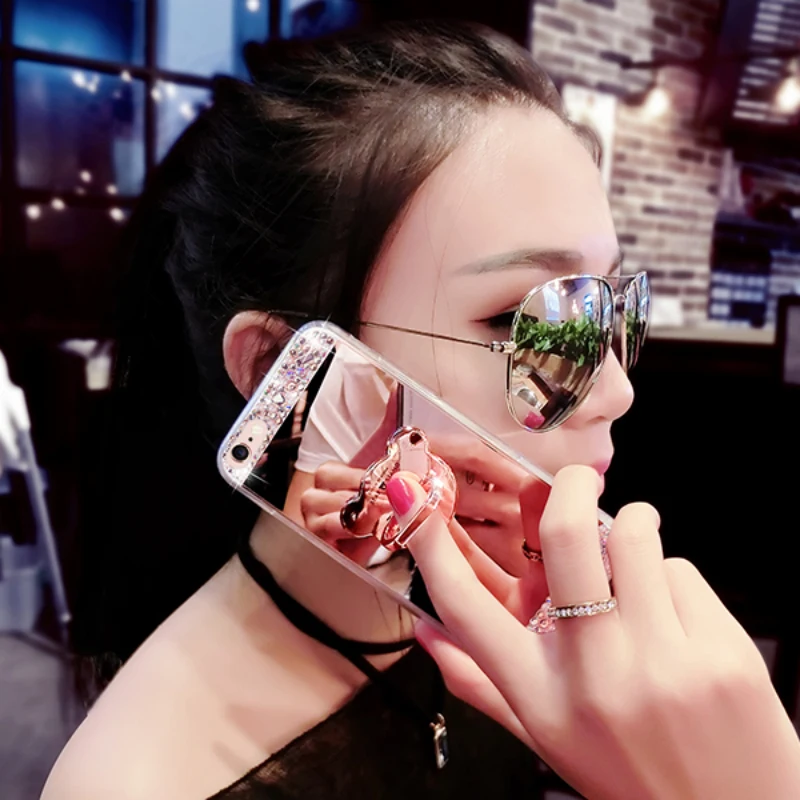 Diamond Glitter Mirror Case (8)