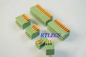 50pcs Spring Terminal Block Straight 0.100" 2.54 mm Through Hole 2 Pin 3 4 5 6 7 8 10 11 12 Position Wire to Board
50pcs Spring Terminal Block Straight 0.100" 2.54 mm Through Hole 2 Pin 3 4 5 6 7 8 10 11 12 Position Wire to Board