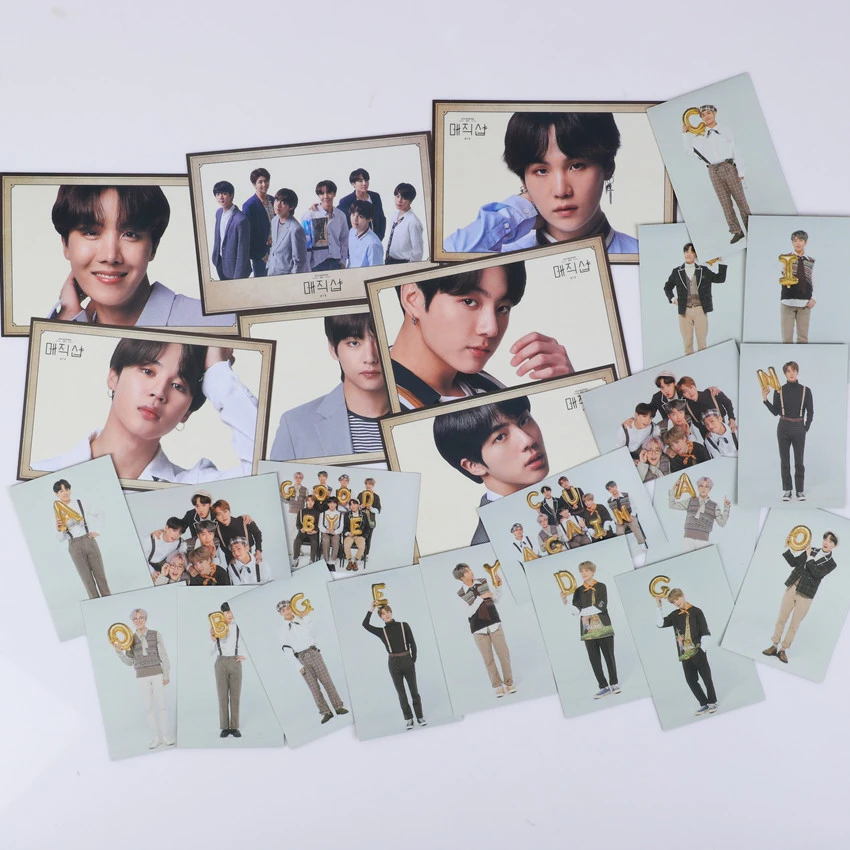 KPOP Bangtan CUAGAIN GOODBYE Lomo Cards 5TH MUSTER Album Same Paragraph Made Paper Photo Card Poster HDPhotocard
KPOP Bangtan CUAGAIN GOODBYE Lomo Cards 5TH MUSTER Album Same Paragraph Made Paper Photo Card Poster HDPhotocard