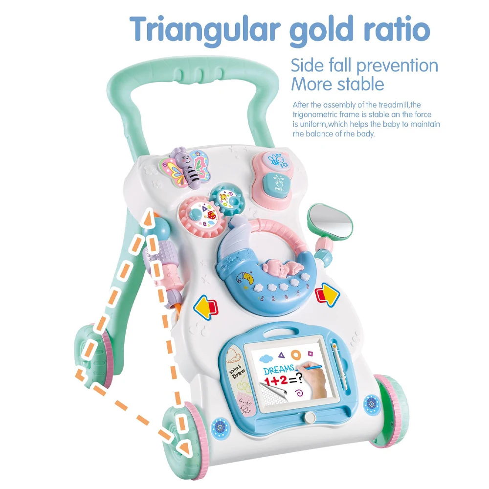baby walker gold
