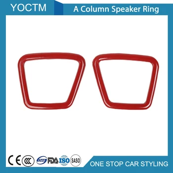 2pcs A Column Speaker Ring Car Styling Decoration Cover Trims Red/Silver Fits for Ford F150 2015 2016 2017 Interior Accessories
2pcs A Column Speaker Ring Car Styling Decoration Cover Trims Red/Silver Fits for Ford F150 2015 2016 2017 Interior Accessories