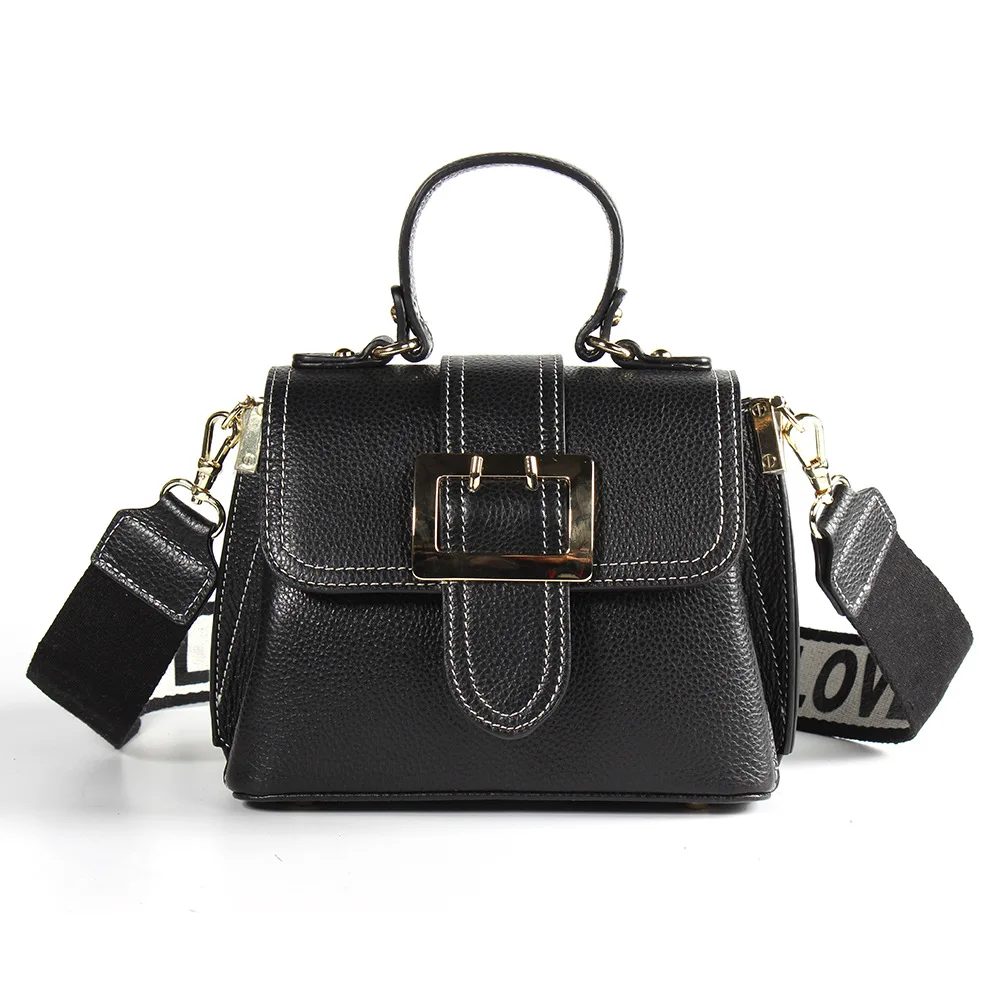 2019 New leather head leather leather handbag slant span single-shoulder bag fashion bag
2019 New leather head leather leather handbag slant span single-shoulder bag fashion bag
