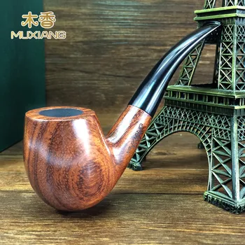 HANDMADE rosewood pipe with 9mm filter inlet bending handle, mahogany pipe wood ,smoking Men's gift
HANDMADE rosewood pipe with 9mm filter inlet bending handle, mahogany pipe wood ,smoking Men's gift
