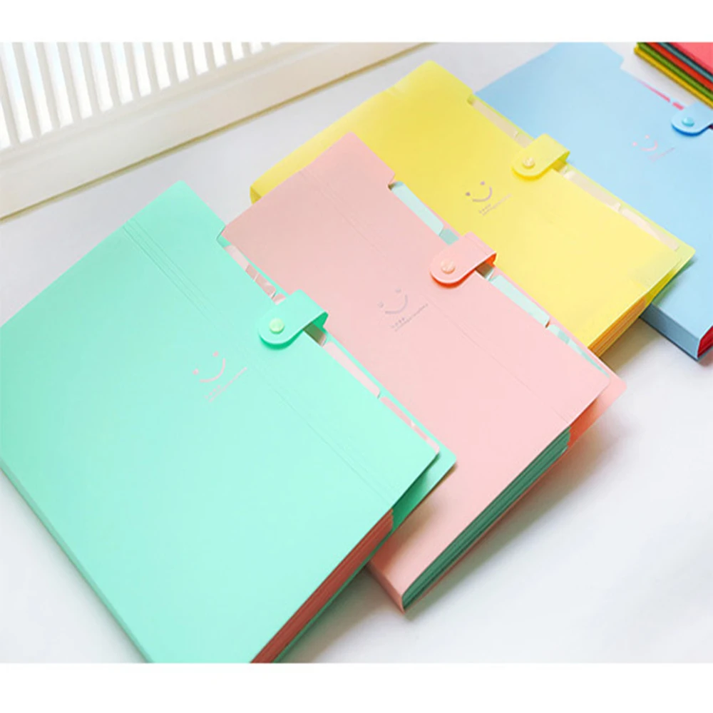 1PC Candy Color Smile Face Printed A4 File Folder 5 Grid Document Bag Portable Organizer Paper Holder Office Stationery
1PC Candy Color Smile Face Printed A4 File Folder 5 Grid Document Bag Portable Organizer Paper Holder Office Stationery