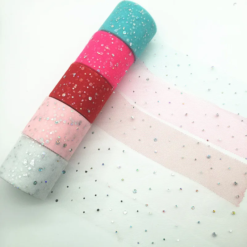 Baby Shower 5cm 25yard Glitter Sequin Tulle Roll Fabric Spool Tutu Organza Wedding Decoration Tulle Party Decoration Mariage. Q
Baby Shower 5cm 25yard Glitter Sequin Tulle Roll Fabric Spool Tutu Organza Wedding Decoration Tulle Party Decoration Mariage. Q
