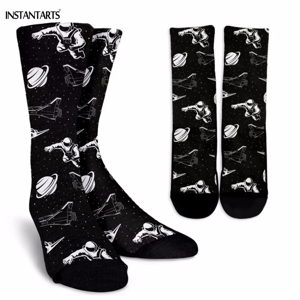 INSTANTARTS Women Men Breathable Sports Socks Space Astronauts Print Black Gym Socks Cycling Hiking Athletic Socks Adult Summer 
INSTANTARTS Women Men Breathable Sports Socks Space Astronauts Print Black Gym Socks Cycling Hiking Athletic Socks Adult Summer