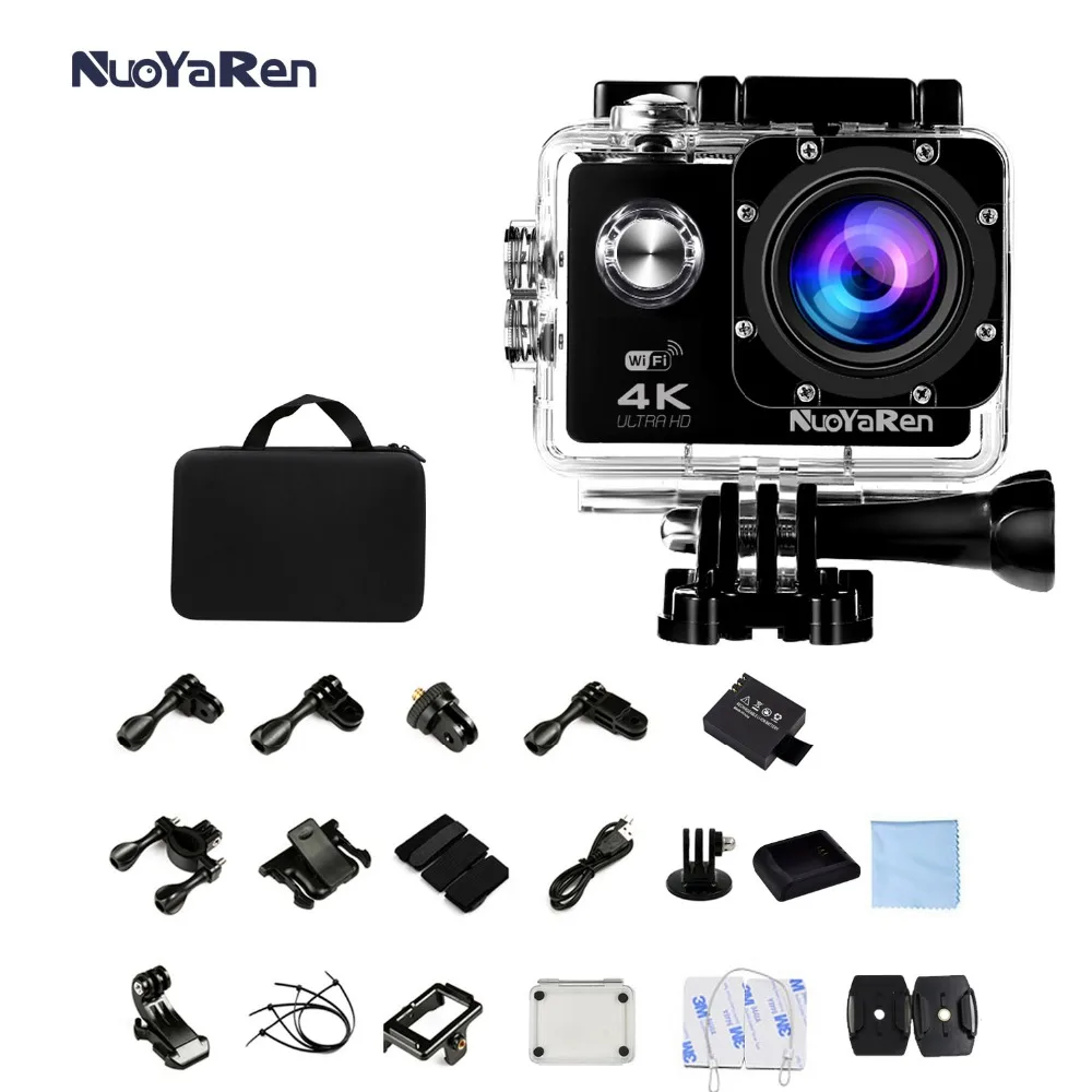 Action Camera Full HD Allwinner 4K 16MP WIFI 2.0" Screen Helmet Mini Cam go underwater pro waterproof Diving Sports DV Camera
Action Camera Full HD Allwinner 4K 16MP WIFI 2.0" Screen Helmet Mini Cam go underwater pro waterproof Diving Sports DV Camera