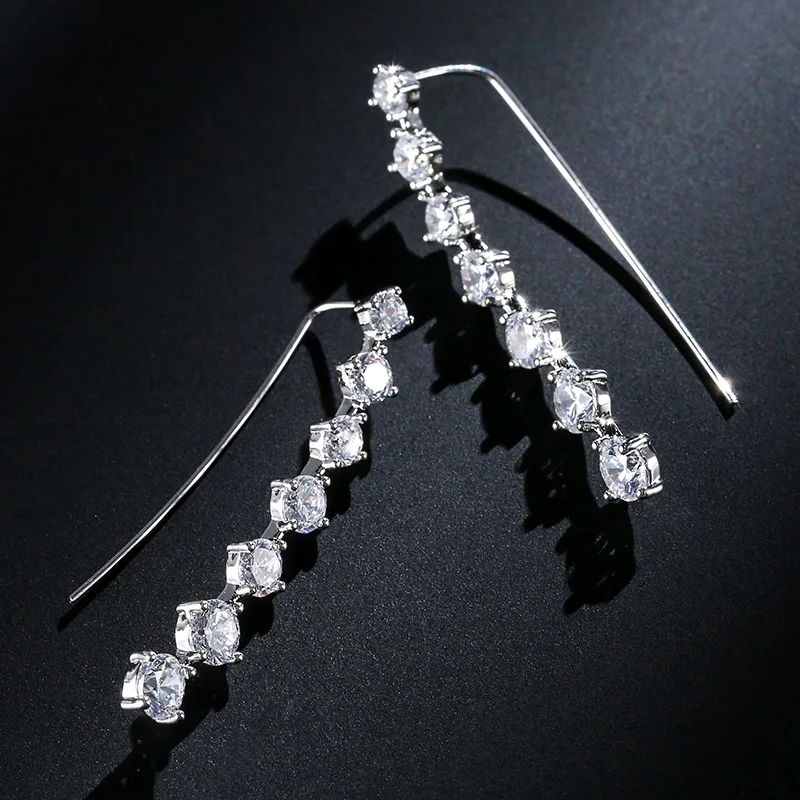 UILZ Brand Fashion Weeding Jewelry Four-Prong Setting 7 pcs Ear Hook Crystal Earrings For Women White Gold Color UE2185
UILZ Brand Fashion Weeding Jewelry Four-Prong Setting 7 pcs Ear Hook Crystal Earrings For Women White Gold Color UE2185