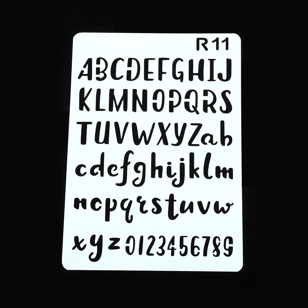Letter Alphabet Hollow Layering Stencils For Wall Painting Scrapbooking Stamping Embossing Album decoration
Letter Alphabet Hollow Layering Stencils For Wall Painting Scrapbooking Stamping Embossing Album decoration