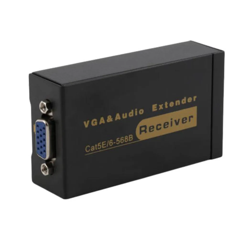 100M 1080P Audio Video Extender VGA Over Single RJ45 CAT5e/6 HDB15-F, Audio DC3.5 Sender Receiver Support DOS wondows Apple 5.16
100M 1080P Audio Video Extender VGA Over Single RJ45 CAT5e/6 HDB15-F, Audio DC3.5 Sender Receiver Support DOS wondows Apple 5.16