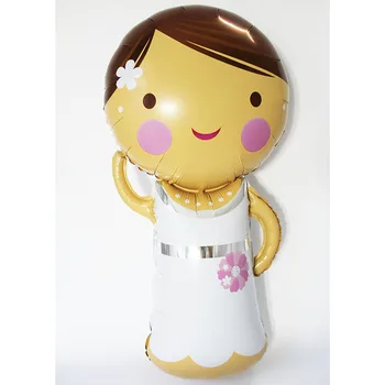 84*45CM New Design 10pcs/lot large Groom Shaped Foil Balloon Bride helium Ballon for Wedding Party Decoration LLV25 LLV26
84*45CM New Design 10pcs/lot large Groom Shaped Foil Balloon Bride helium Ballon for Wedding Party Decoration LLV25 LLV26