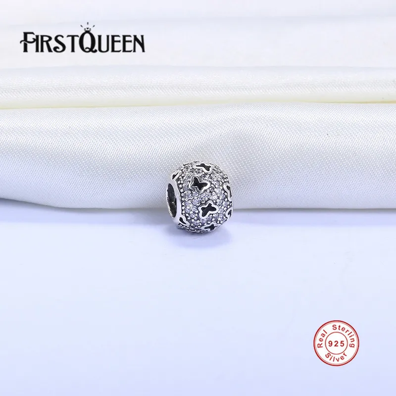 FirstQueen Vintage 925 Sterling Silver Fluttering Butterflies Clear CZ Charm Beads Fit Bracelet Jewelry Making E
FirstQueen Vintage 925 Sterling Silver Fluttering Butterflies Clear CZ Charm Beads Fit Bracelet Jewelry Making E
