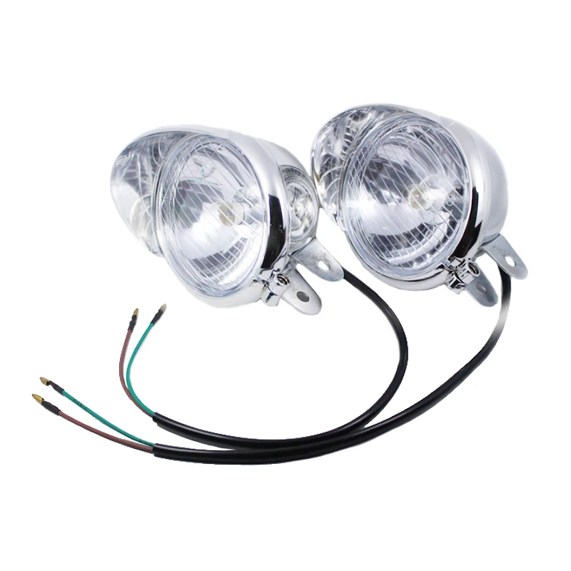 Universal Motorcycle Fog Light Headlight Chrome Driving Passing Spot Light Lamp Motorbike Bobber Touring Chopper Custom
Universal Motorcycle Fog Light Headlight Chrome Driving Passing Spot Light Lamp Motorbike Bobber Touring Chopper Custom