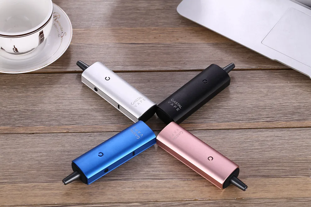 Newest Original Vape VAX Mini Castal Vape 2 IN 1 Dry Herb Vaporizer Mod 3000mah Battery Removable Temperature Control Vapor