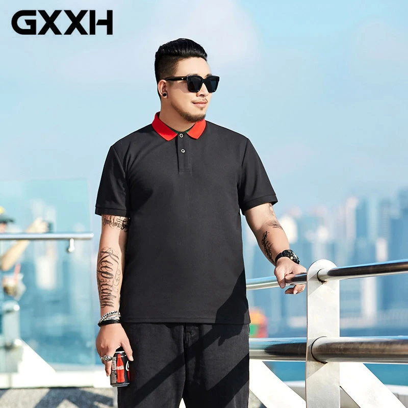 2019 New Arrival Fashion Men Polo Shirt Brand Polo Men Camisa Masculina GXXH Breathable Men Polo Shirt Oversized 140kg Loose Fit
2019 New Arrival Fashion Men Polo Shirt Brand Polo Men Camisa Masculina GXXH Breathable Men Polo Shirt Oversized 140kg Loose Fit