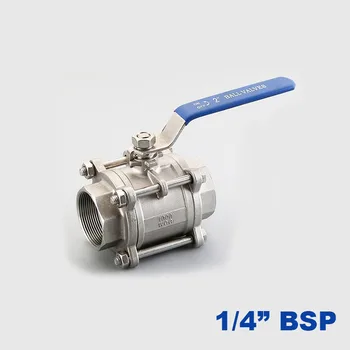 GOGO High quality Type 3PC stainless steel switch ball valve DN6 Female thread 1/4 inch BSP SS304 316 201 2 way water ball valve
GOGO High quality Type 3PC stainless steel switch ball valve DN6 Female thread 1/4 inch BSP SS304 316 201 2 way water ball valve