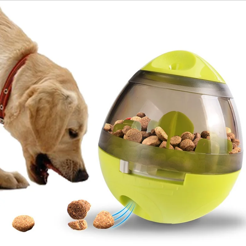 Dog Cat IQ Food Ball Pet Interactive Toy Tumbler Egg Smarter Dogs Playing Treat Ball Puzzle Shaking Food Dispensing Feeder Leak
Dog Cat IQ Food Ball Pet Interactive Toy Tumbler Egg Smarter Dogs Playing Treat Ball Puzzle Shaking Food Dispensing Feeder Leak