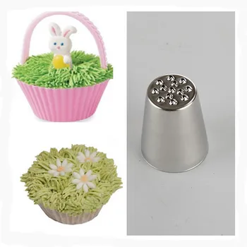 1PC New Grass Cream Icing Nozzles Stainless Steel Pastry Fury Decoration Cupcake Head Cake Decorating Tools Pastry Tools
1PC New Grass Cream Icing Nozzles Stainless Steel Pastry Fury Decoration Cupcake Head Cake Decorating Tools Pastry Tools