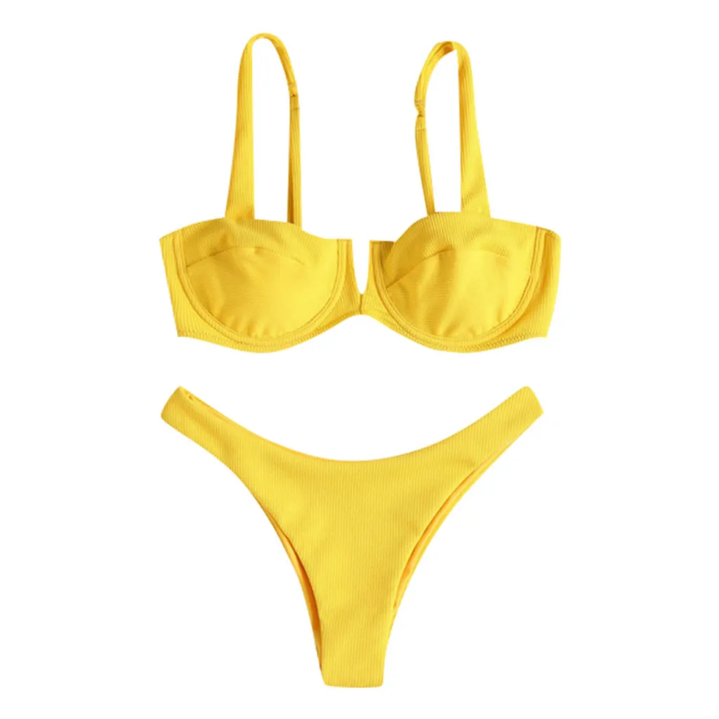 bra+set Womail ladies strap suit swimsuit beachwear set solid color sexy one swimsuit M301205
bra+set Womail ladies strap suit swimsuit beachwear set solid color sexy one swimsuit M301205