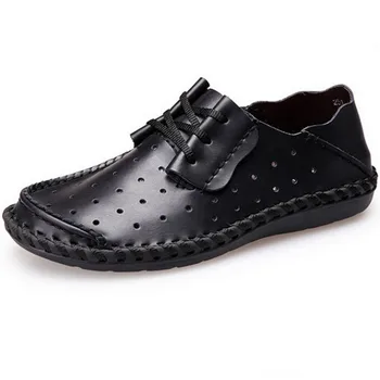 28-65 Soft Leather Men Loafers Shoes Men Breathable Summer Shoes Flats Handmade Comfortable High Quality Plus Size
28-65 Soft Leather Men Loafers Shoes Men Breathable Summer Shoes Flats Handmade Comfortable High Quality Plus Size