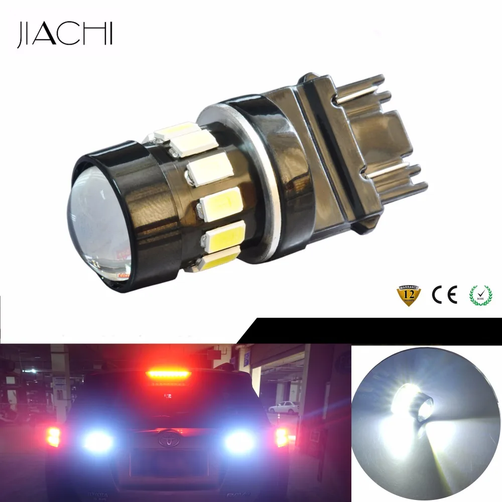 JIACHI Factory 100PCS Auto Car Lamp T25 3156 3157 Led Bulb P27W P27/7W 5630Chip Brake Turn Signal Tail Light White Amber Red 12V
JIACHI Factory 100PCS Auto Car Lamp T25 3156 3157 Led Bulb P27W P27/7W 5630Chip Brake Turn Signal Tail Light White Amber Red 12V