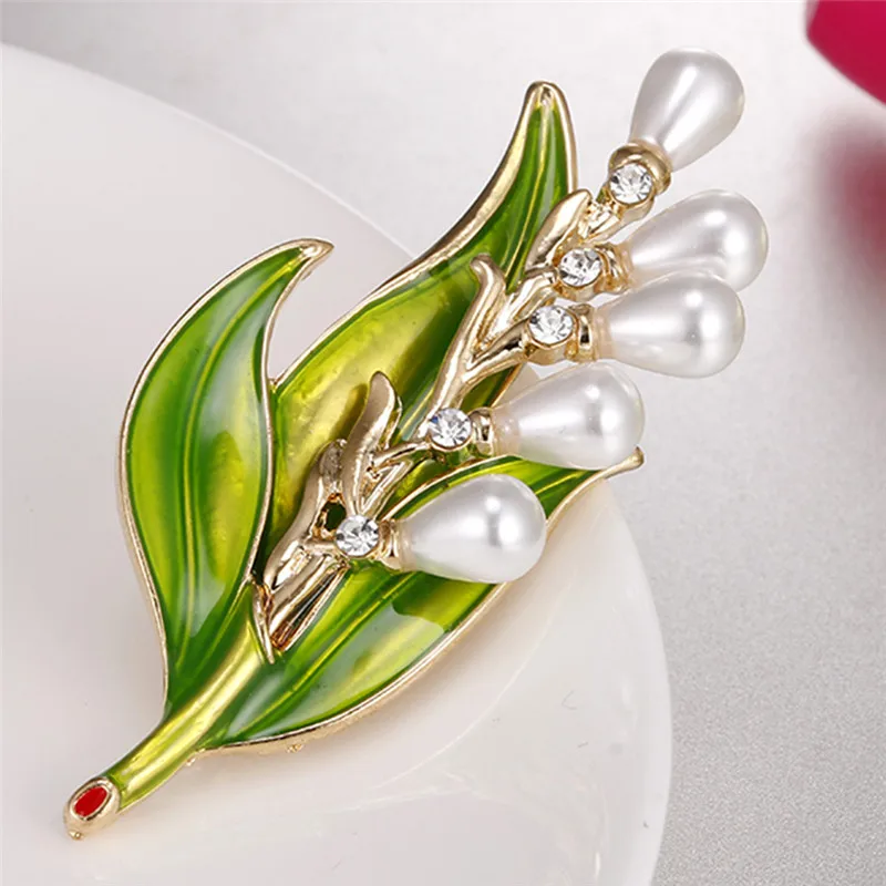 Fashion Imitation Pearl Crystal Vintage Bridal Enamel Flower Leaf Brooches Pin For Scarf Buckle Clothes Accessories
Fashion Imitation Pearl Crystal Vintage Bridal Enamel Flower Leaf Brooches Pin For Scarf Buckle Clothes Accessories