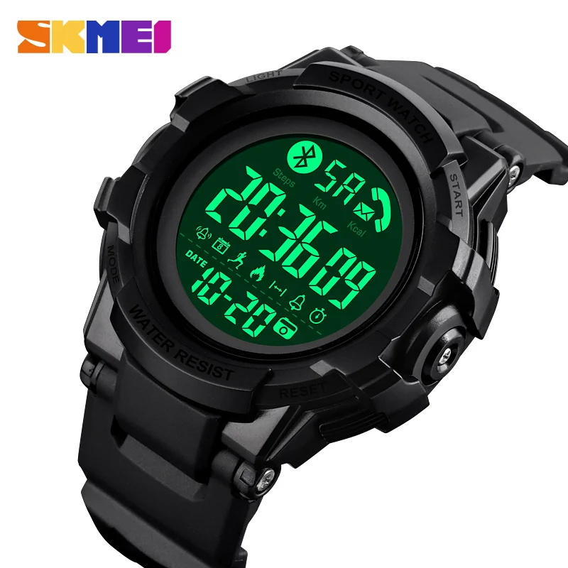 SKMEI Men Fashion Smart Watch Bluetooth Wrist Smartwatch Mens Call APP Message Reminder reloj inteligente For Huawei Xiaomi 1501
SKMEI Men Fashion Smart Watch Bluetooth Wrist Smartwatch Mens Call APP Message Reminder reloj inteligente For Huawei Xiaomi 1501