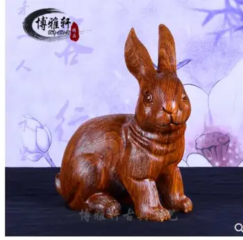 Chrysanthemum pear Woodcarving rabbit furnishing a solid wood zodiac animal crafts mahogany home sitting room decorations
Chrysanthemum pear Woodcarving rabbit furnishing a solid wood zodiac animal crafts mahogany home sitting room decorations